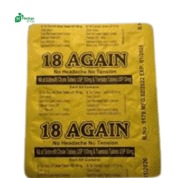 18-Again Sildenafil Citrate Tablets